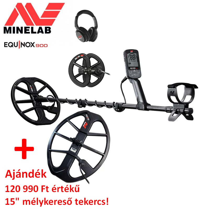 Minelab Equinox F Mdetektor Tekerccsel