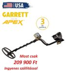   Garrett Ace APEX 6x11" fémdetektor fémkereső Viper tekerccsel