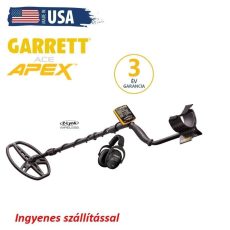 Garrett Ace APEX 8,5x11" fémdetektor fémkereső Raider tekerccsel Wireless fejhallgatóval Garrett Ace APEX 8,5x11" fémdetektor fémkereső Raider tekerccsel Wireless fejhallgatóval