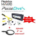   Nokta PulseDive 2 az 1-ben szett - detektor és pinpointer fémkereső + ajándék 8" tekercs