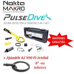   Nokta PulseDive 2 az 1-ben szett - detektor és pinpointer fémkereső + ajándék 8" tekercs