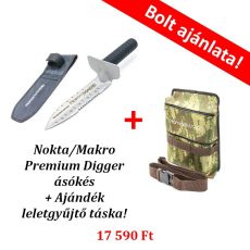 Nokta/Makro Premium Digger ásókés + ajándék leletgyűjtő