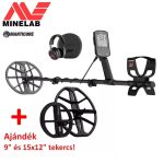   Minelab Manticore fémdetektor fémkereső + ajándék 9" és 15" tekercs