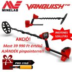   Minelab Vanquish 440 fémdetektor fémkereső  + ajándék Pro-Find 15 pinpointer