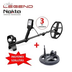 NOKTA LEGEND FÉMDETEKTOR FÉMKERESŐ (STANDARD PACK) + ajándék 6" tekercs