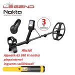   Nokta Legend WHP Pack fémdetektor fémkereső ajándék AccuPoint pinpointerrel