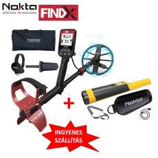 Nokta FindX fémdetektor fémkereső + AccuPoint Pinpointer