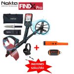   Nokta FindX Pro fémkereső fémdetektor + Quest Xpointer Land