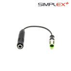   Nokta Simplex+ adapter kábel vezetékes fejhallgatóhoz (1/4")
