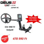 XP Deus II lite 22FMF-RC fémdetektor fémkereső