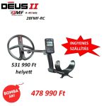 XP Deus II lite 28FMF-RC fémdetektor fémkereső