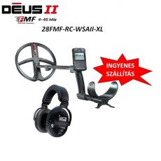 XP Deus II lite 28FMF-RC-WSAII-XL fémdetektor fémkereső