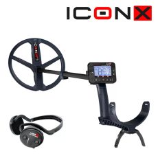 XP ICON-X fémdetektor 28FMFIC tekerccsel, WSAST fejhallgatóval
